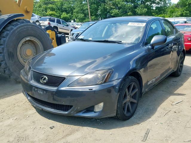 JTHCK262162007448 - 2006 LEXUS IS 250 GRAY photo 2