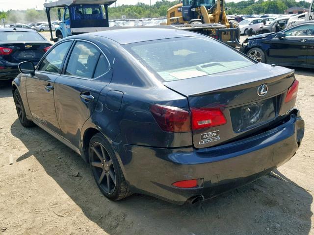 JTHCK262162007448 - 2006 LEXUS IS 250 GRAY photo 3