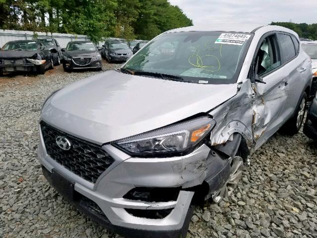 KM8J2CA49KU877384 - 2019 HYUNDAI TUCSON SE SILVER photo 2