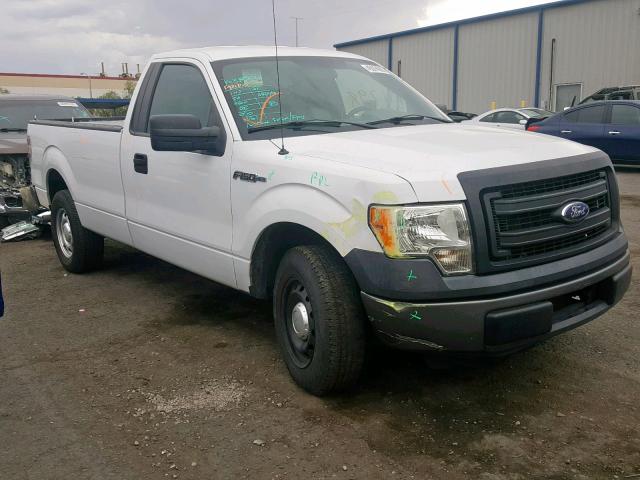 1FTNF1CF8DKG10829 - 2013 FORD F150 WHITE photo 1