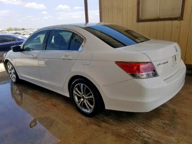 1HGCP2F85AA190019 - 2010 HONDA ACCORD EXL WHITE photo 3