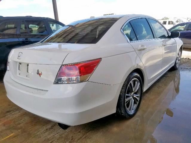 1HGCP2F85AA190019 - 2010 HONDA ACCORD EXL WHITE photo 4