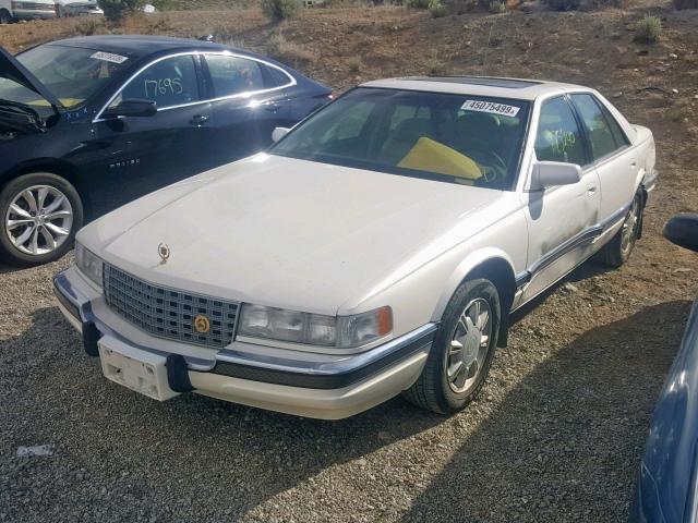 1G6KS52B6PU818711 - 1993 CADILLAC SEVILLE CREAM photo 2