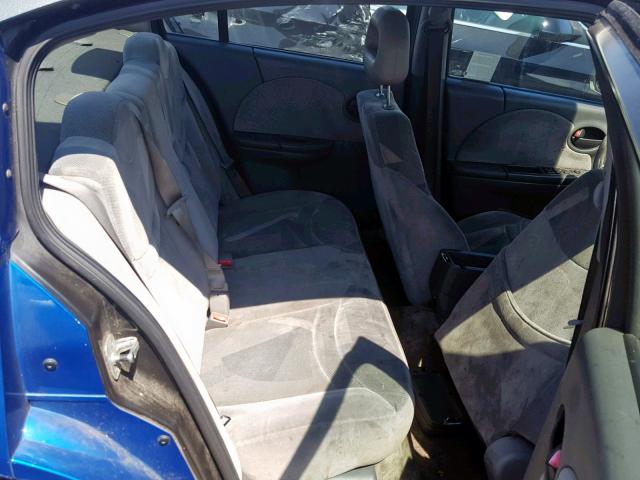 1G8AL52F83Z132038 - 2003 SATURN ION LEVEL BLUE photo 6