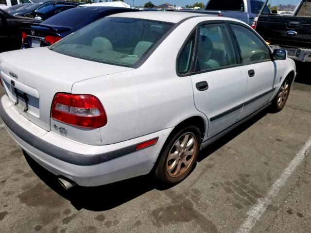 YV1VS29512F863829 - 2002 VOLVO S40 1.9T WHITE photo 4