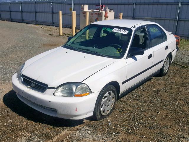 2HGEJ6573TH549074 - 1996 HONDA CIVIC LX WHITE photo 2