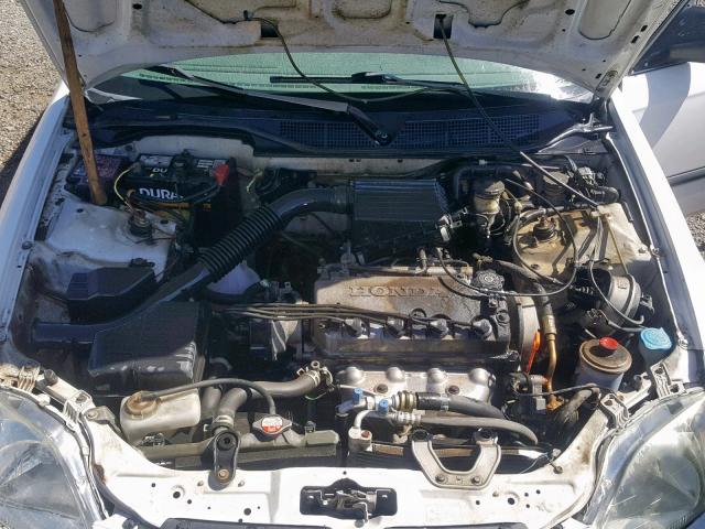 2HGEJ6573TH549074 - 1996 HONDA CIVIC LX WHITE photo 7