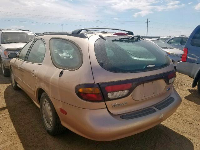 1FALP58S1VA102300 - 1997 FORD TAURUS LX TAN photo 3