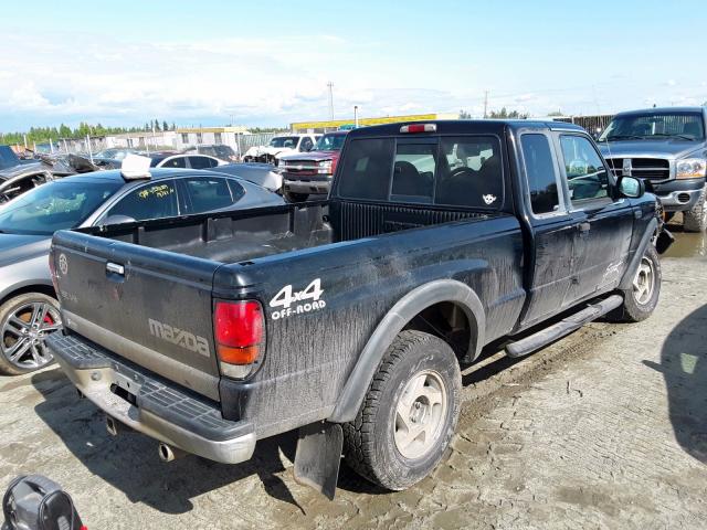 4F4ZR17XXXTM43066 - 1999 MAZDA B4000 CAB BLACK photo 4