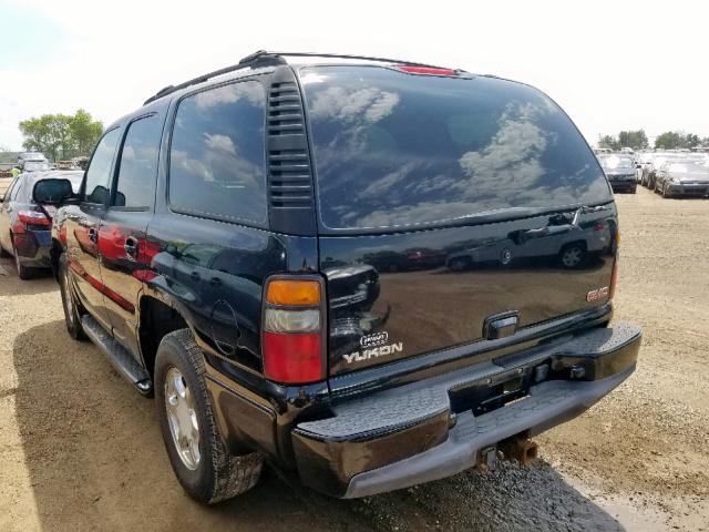 1GKEK63U44J258611 - 2004 GMC YUKON DENA BLACK photo 3