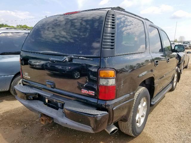 1GKEK63U44J258611 - 2004 GMC YUKON DENA BLACK photo 4