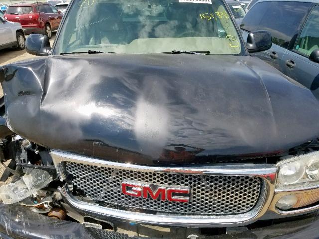 1GKEK63U44J258611 - 2004 GMC YUKON DENA BLACK photo 7