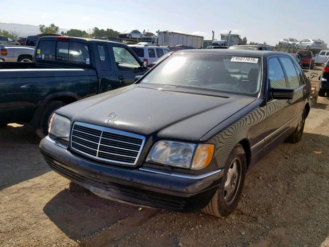 WDBGA51GXXA423918 - 1999 MERCEDES-BENZ S 500 BLACK photo 2