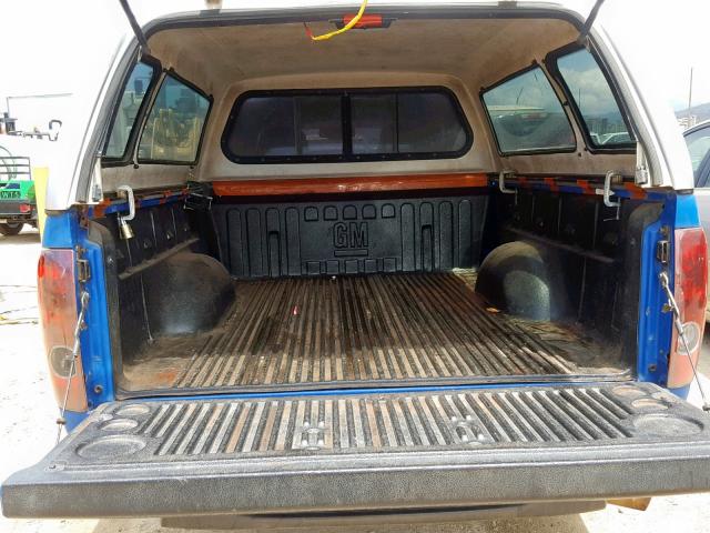 1GCCS39E388191806 - 2008 CHEVROLET COLORADO L BLUE photo 6