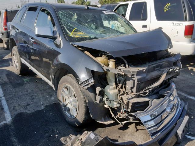 2FMDK38C08BA91241 - 2008 FORD EDGE SEL BLACK photo 1