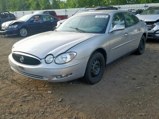 2G4WC552171102300 - 2007 BUICK LACROSSE C SILVER photo 2