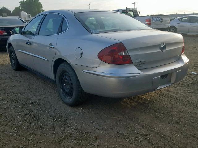 2G4WC552171102300 - 2007 BUICK LACROSSE C SILVER photo 3