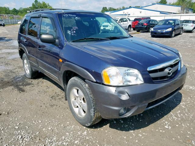 4F2CZ94193KM56274 - 2003 MAZDA TRIBUTE LX BLUE photo 1