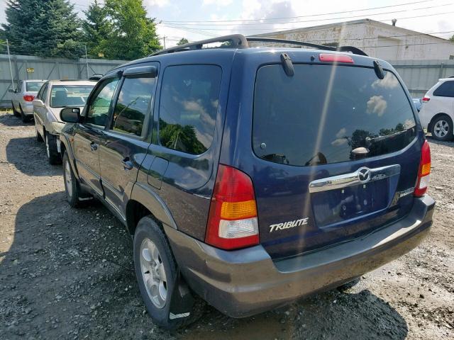 4F2CZ94193KM56274 - 2003 MAZDA TRIBUTE LX BLUE photo 3