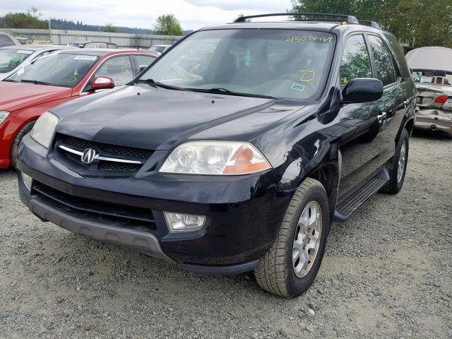 2HNYD18691H517715 - 2001 ACURA MDX TOURIN BLACK photo 2