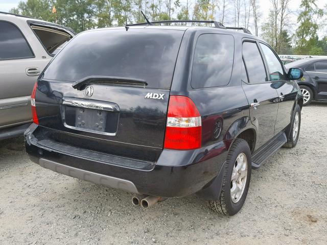 2HNYD18691H517715 - 2001 ACURA MDX TOURIN BLACK photo 4