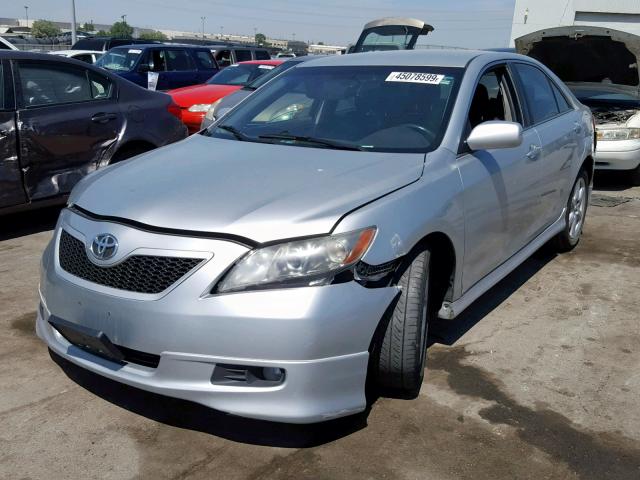 4T1BE46K47U601775 - 2007 TOYOTA CAMRY NEW SILVER photo 2