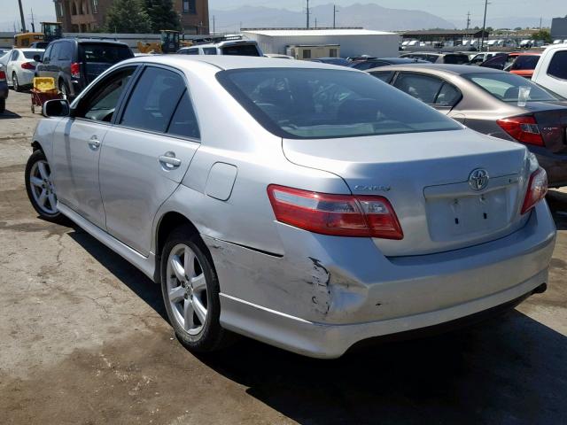 4T1BE46K47U601775 - 2007 TOYOTA CAMRY NEW SILVER photo 3