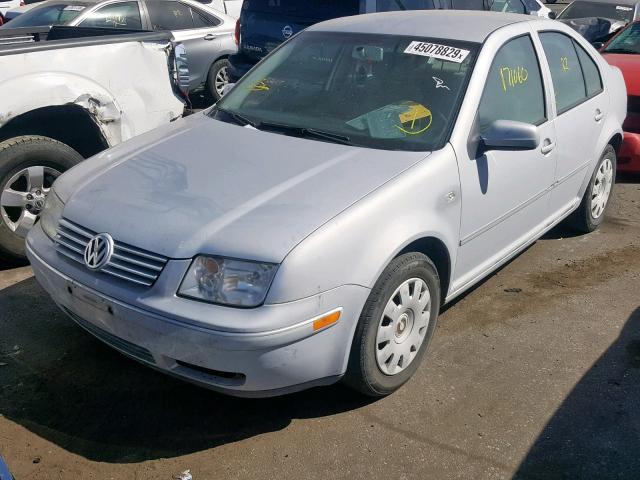 3VWRK69M05M021488 - 2005 VOLKSWAGEN JETTA GL GRAY photo 2