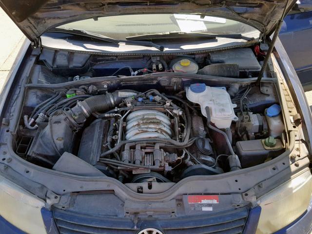 WVWPD23B1YE193950 - 2000 VOLKSWAGEN PASSAT GLX 蓝色 照片 7