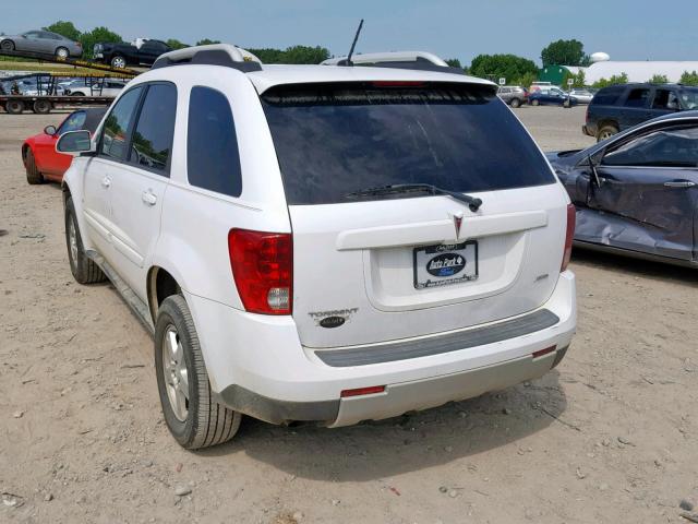 2CKDL43FX96247880 - 2009 PONTIAC TORRENT WHITE photo 3