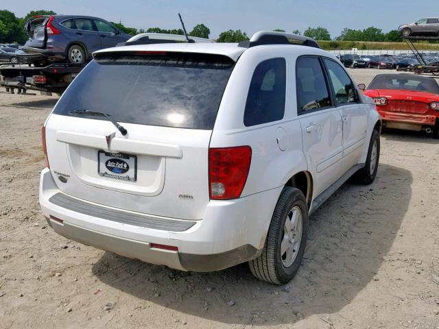 2CKDL43FX96247880 - 2009 PONTIAC TORRENT WHITE photo 4