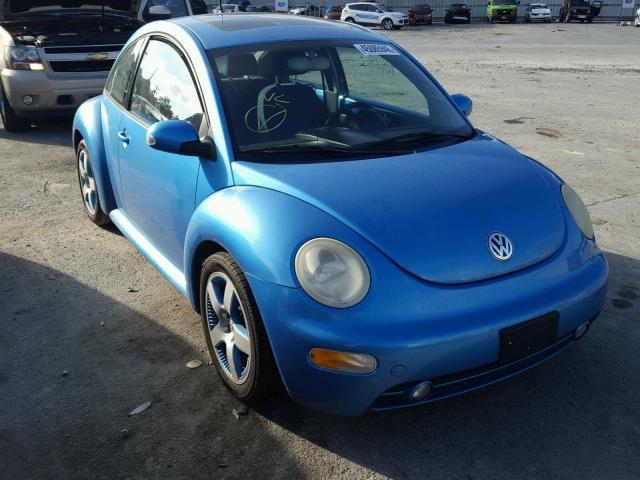 3VWGK31C54M419643 - 2004 VOLKSWAGEN NEW BEETLE BLUE photo 1