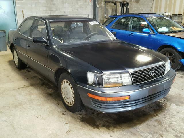 JT8UF11E7L0038893 - 1990 LEXUS LS 400 BLACK photo 1