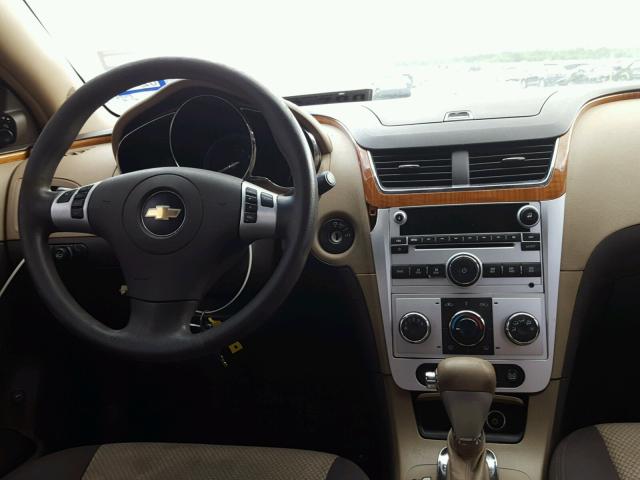 1G1ZH57B49F179179 - 2009 CHEVROLET MALIBU 1LT CHARCOAL photo 9