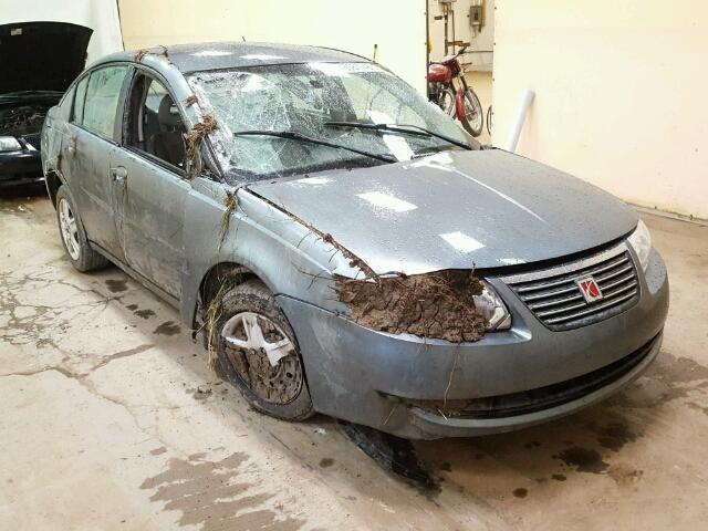 1G8AJ55F17Z168922 - 2007 SATURN ION LEVEL GRAY photo 1