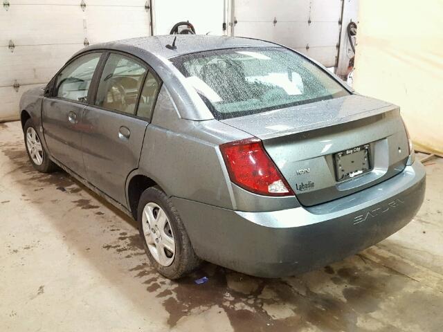 1G8AJ55F17Z168922 - 2007 SATURN ION LEVEL GRAY photo 3