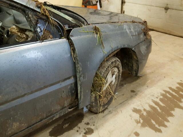 1G8AJ55F17Z168922 - 2007 SATURN ION LEVEL GRAY photo 9