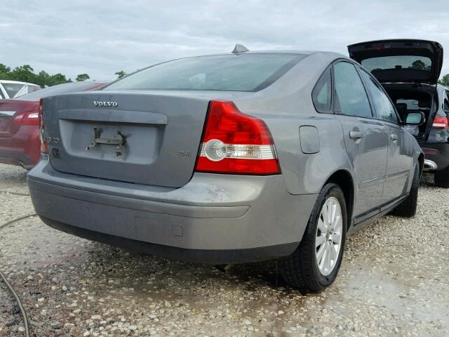 YV1MS382652118191 - 2005 VOLVO S40 2.4I GRAY photo 4