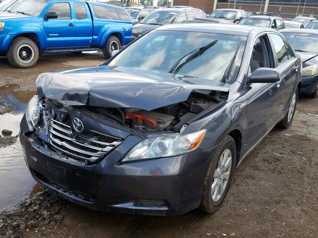 4T1BB46KX9U080413 - 2009 TOYOTA CAMRY HYBR GRAY photo 2