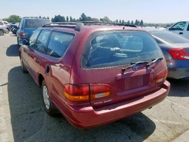 4T1SK11W1NU149315 - 1992 TOYOTA CAMRY DLX 勃艮第红 照片 3