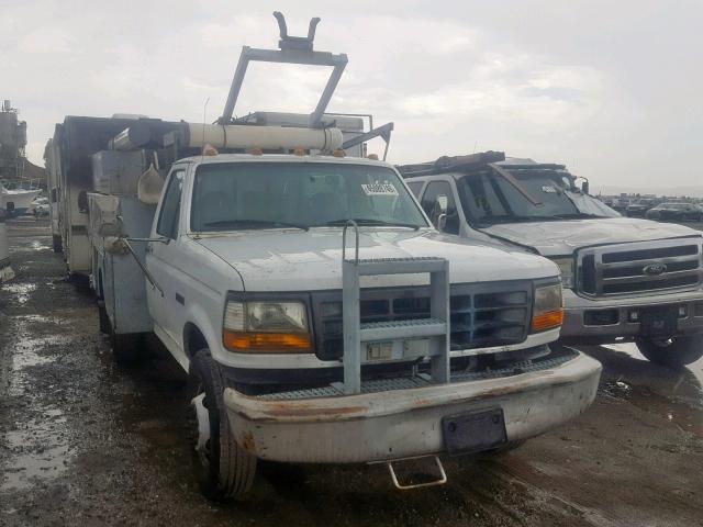 3FELF47G2VMA42784 - 1997 FORD F SUPER DU WHITE photo 1