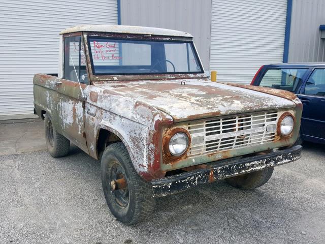 U14FL873857 - 1966 FORD BRONCO GREEN photo 1