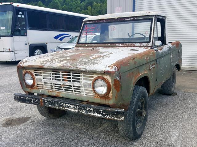 U14FL873857 - 1966 FORD BRONCO GREEN photo 2