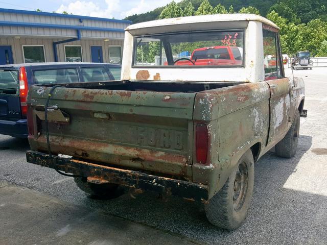 U14FL873857 - 1966 FORD BRONCO GREEN photo 4