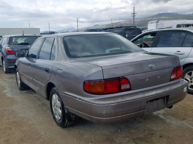 JT2SK11E1S0277254 - 1995 TOYOTA CAMRY DX GRAY photo 3