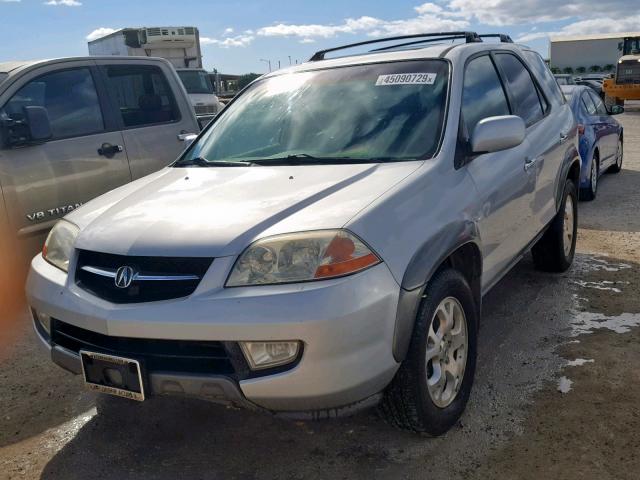 2HNYD18611H506546 - 2001 ACURA MDX TOURIN SILVER photo 2