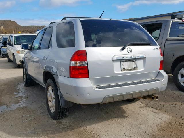 2HNYD18611H506546 - 2001 ACURA MDX TOURIN SILVER photo 3