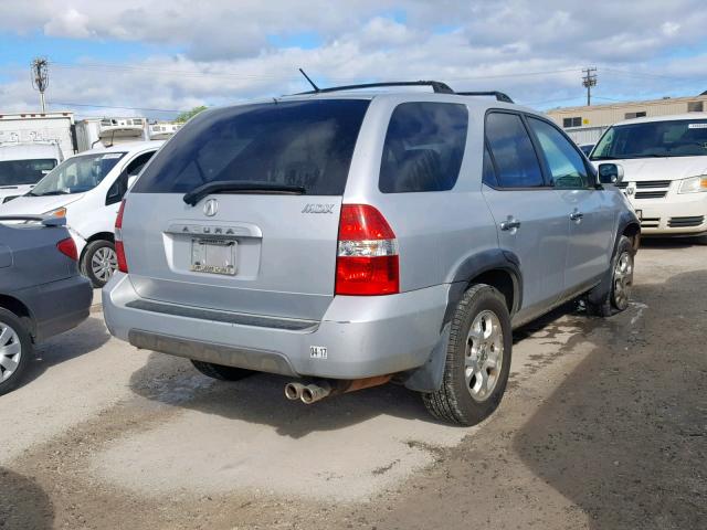 2HNYD18611H506546 - 2001 ACURA MDX TOURIN SILVER photo 4