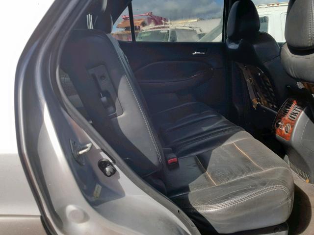 2HNYD18611H506546 - 2001 ACURA MDX TOURIN SILVER photo 6