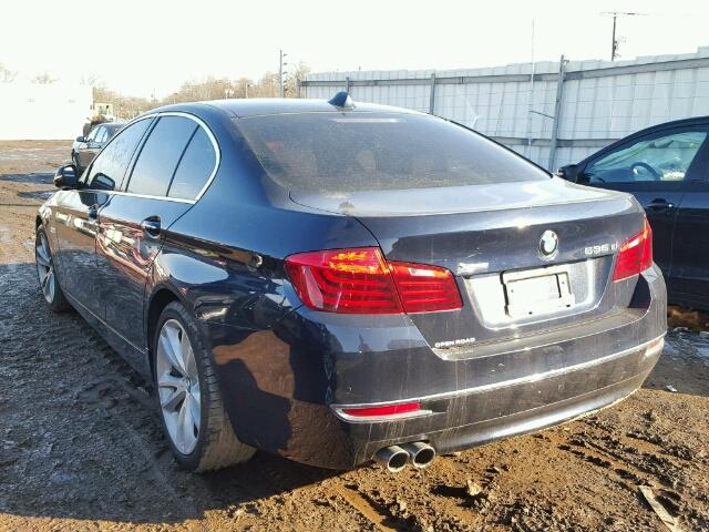 WBAFV3C5XFD686549 - 2015 BMW 535 D BLUE photo 3